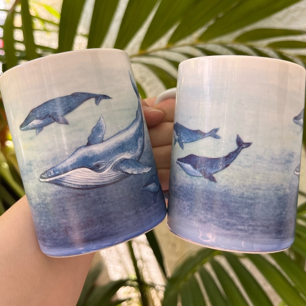Japanese Whale Mugs